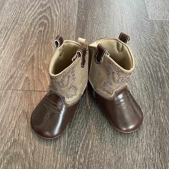 Brown Baby Cowboy Boots - Picture 3 of 7